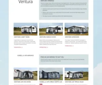 Ventura-Camping.com(Förtält) Screenshot