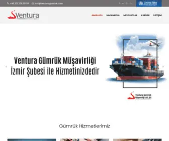 Venturagumruk.com(Ventura Gümrük) Screenshot