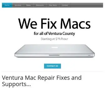 Venturamacrepair.com(Ventura Mac Repair) Screenshot