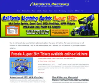 Venturaraceway.com(Ventura Raceway) Screenshot