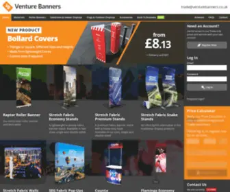 Venturebanners.co.uk(Venture Banners) Screenshot