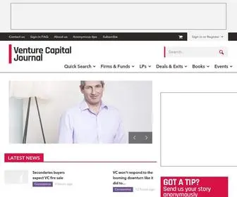 Venturecapitaljournal.com(Venture Capital Journal) Screenshot