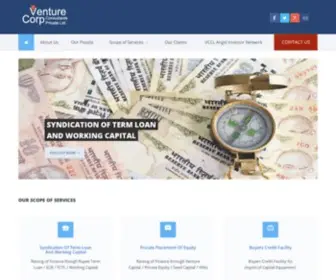 Venturecorpindia.in(Venture Corp Consultants Pvt) Screenshot