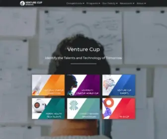 Venturecup.dk(Venture Cup Denmark) Screenshot