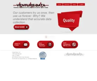 Venturedata.com(Venture Data) Screenshot