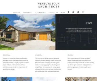 Venturefour.com(Venture Four Architects) Screenshot