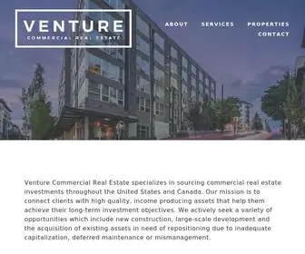 Venturemultifamily.com(VENTURE COMMERCIAL) Screenshot