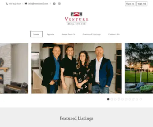 Venturend.com(Venture Real Estate) Screenshot