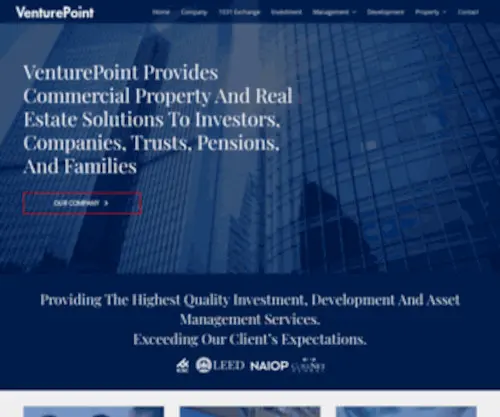 Venturepointinc.com(VenturePoint Property) Screenshot