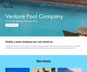 Venturepoolco.com(VENTURE POOL COMPANY) Screenshot