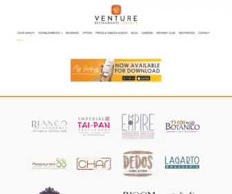 Venturerestaurantstenerife.com(Venture Restaurants Tenerife) Screenshot