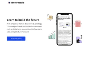 Venturescale.to(Build the future) Screenshot