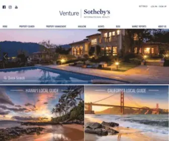 Venturesir.com(Venture Sotheby's International Realty) Screenshot