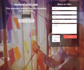 Venturetalent.com(venturetalent) Screenshot