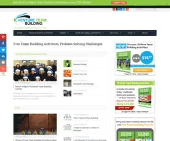 Ventureteambuilding.co.uk(Free Team Building Challenges) Screenshot