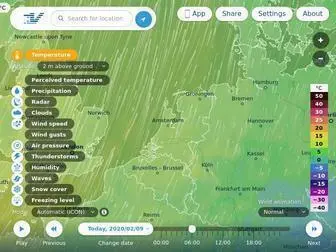 Ventusky.com(Wind, Rain and Temperature Maps) Screenshot