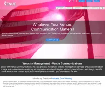 Venuecom.com(Website Management) Screenshot