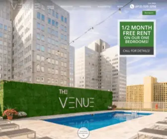 Venuepittsburgh.com(The Venue Apartments in Pittsburgh) Screenshot