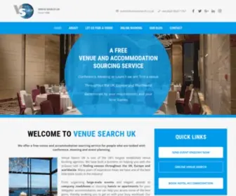 Venuesearch.co.uk(Venue Search) Screenshot