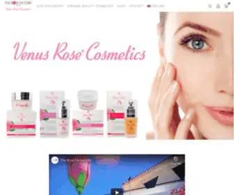 Venus-Rose.com(Venus Rose Cosmetics) Screenshot