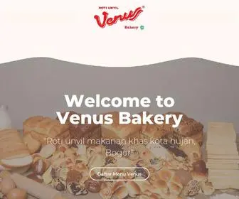 Venusbakery.co.id(Venus Bakery) Screenshot
