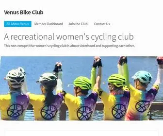 Venusbikeclub.org(This non) Screenshot