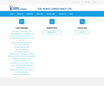 Venusconsultancy.org(We are the best recruitment agency in Canada) Screenshot