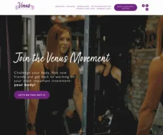 Venusfitnessstudio.com(Venus Fitness Studio) Screenshot