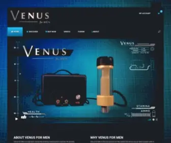 Venusformen.com(An innovation in self) Screenshot
