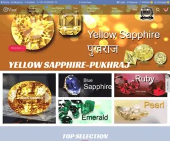 Venusjewellers.com(Buy Jyotish Gemstones Online) Screenshot