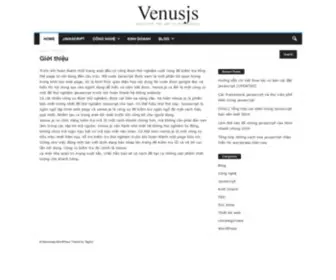 Venusjs.org(Venusjs) Screenshot