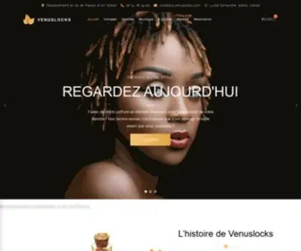 Venuslocks.com(Best Dreadlock Hairstyles in Ile de France) Screenshot