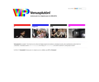 Venuspluton.com(Venusplutón) Screenshot