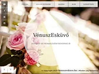 Venuszeskuvo.hu(Vénusz Esküvő) Screenshot