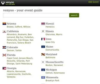 Venyoo.com(Your event guide) Screenshot