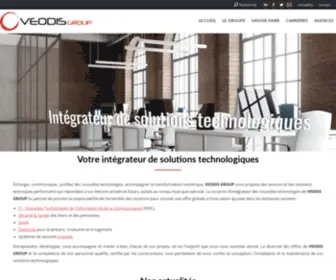 Veodisgroup.fr(Solutions technologiques sécurité & énergie) Screenshot