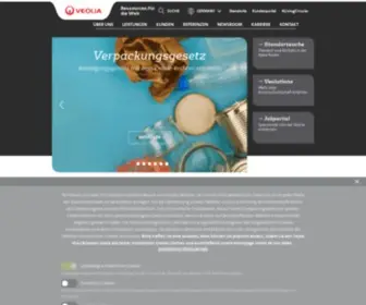 Veolia-Umweltservice.de(Veolia Umweltservice) Screenshot