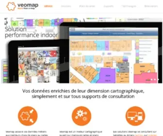 Veomap.com(Création de carte interactive et de plan interactif sur mesure) Screenshot