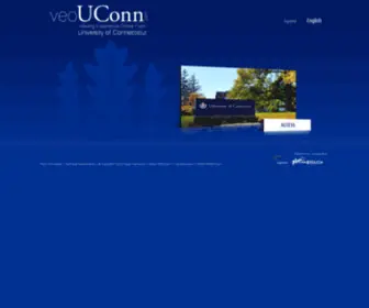 Veouconn.com(Viewing Experience Online of spanish works for the University of Connecticut) Screenshot