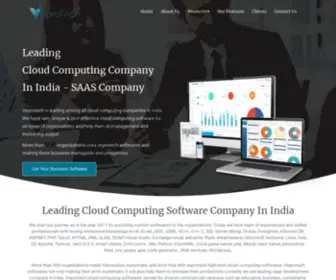 Veprotech.com(Cloud computing companies in India) Screenshot