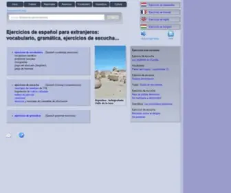 Ver-Taal.com(Ejercicios de español) Screenshot