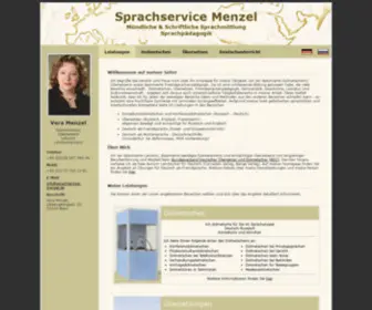 Vera-Cornel.de(Dolmetschen) Screenshot