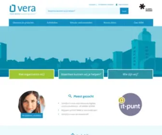 Vera.be(Vlaams-Brabants steunpunt e-government) Screenshot