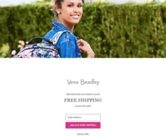 Verabradley.com(Vera Bradley) Screenshot