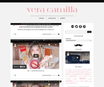 Veracamilla.nl(Beautyblog) Screenshot