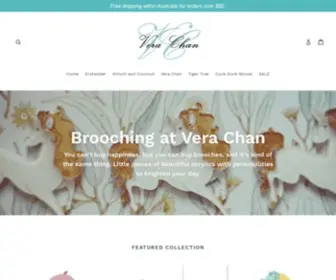 Verachan.com(Stocklist for quirky Australia based designs) Screenshot