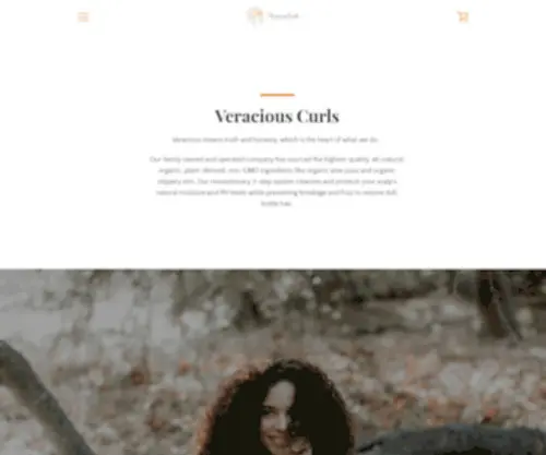 Veraciouscurls.com(Veracious Curls) Screenshot