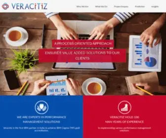 Veracitiz.com(Bespoke Solutions Company) Screenshot