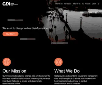 Veracity.ai(Global Disinformation Index) Screenshot