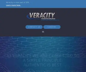 Veracityfa.com(Veracity Forecasting and Analysis) Screenshot